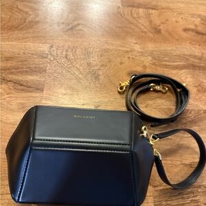 Bolvaint • Black Leather Crossbody Bag